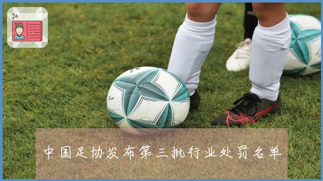 中国足协发布第三批行业处罚名单
